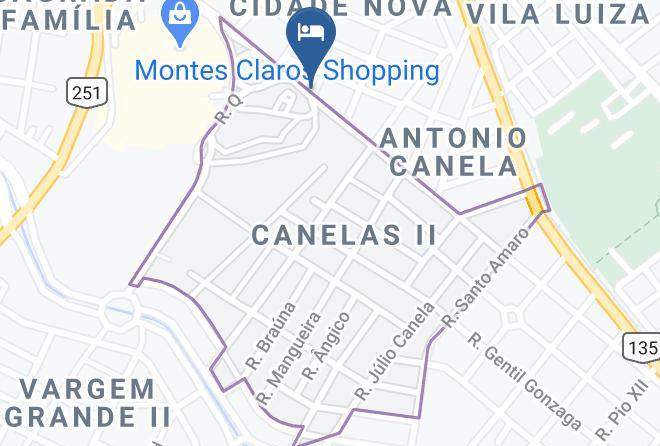 Montes Claros - Hotel Leal Maps
