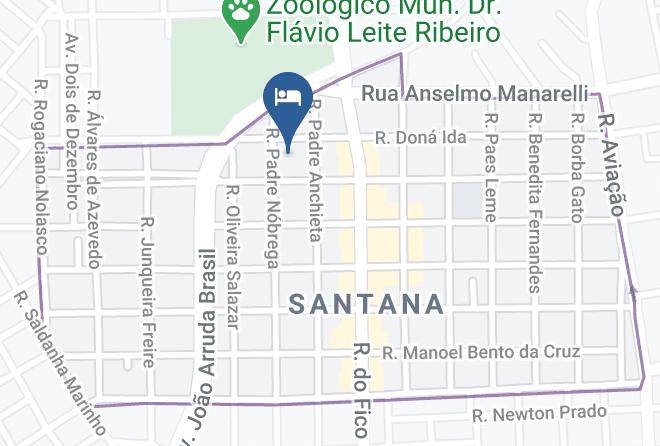 Aracatuba - Hotel Leblon Maps