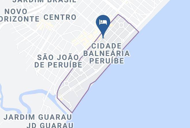 Peruibe - Hotel Leblon Maps