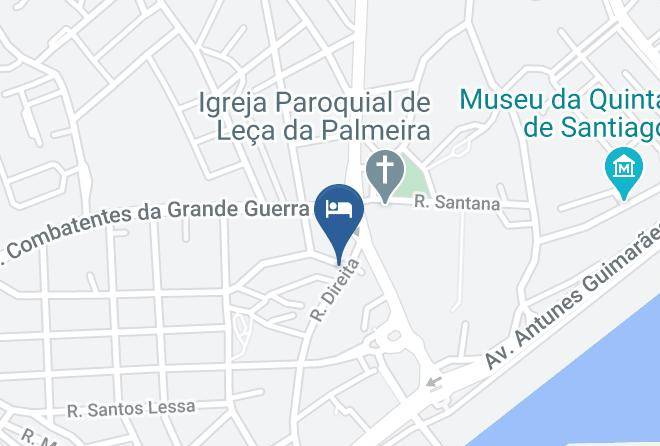 Matosinhos - Hotel Leca Da Palmeira Maps