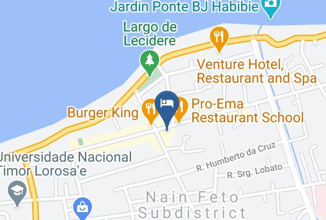 Dili - Hotel Lecidere & Restaurant Maps