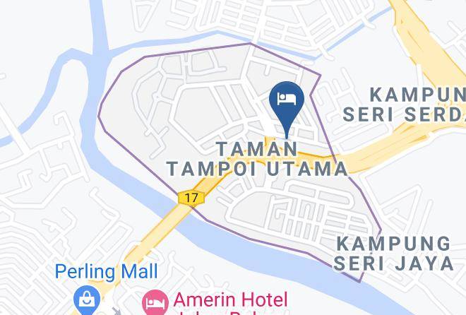 Johor Bahru - Hotel Ledang Utama Maps