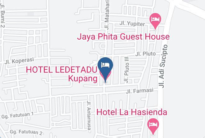 Kupang - Hotel Ledetadu Kupang Maps