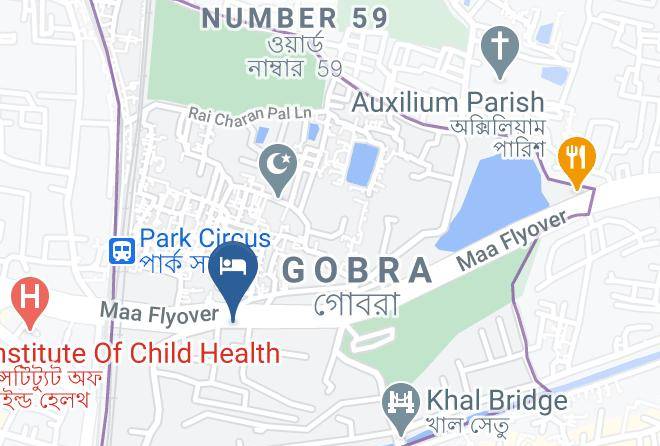 Kolkata - Hotel Lee International Maps