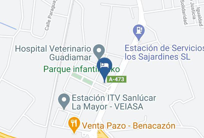 Seville - Hotel Leflet Sanlucar Maps