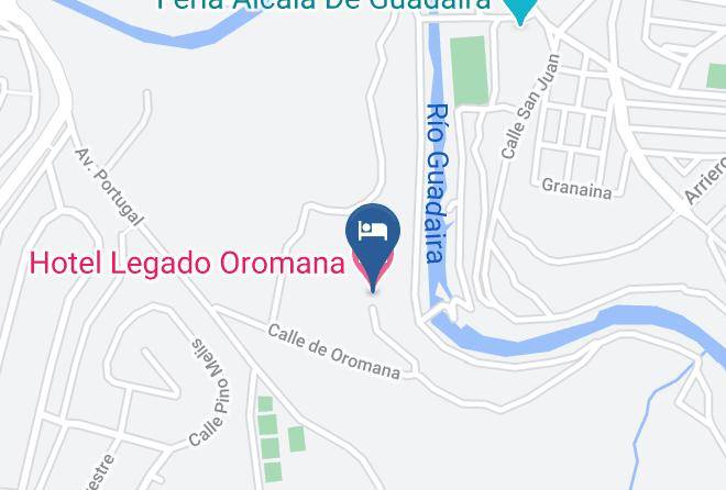 Seville - Hotel Legado Oromana Maps