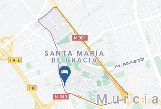 Murcia - Hotel Legazpi Maps