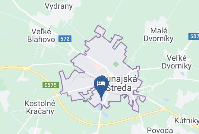 Dunajska Streda - Hotel Legend Maps