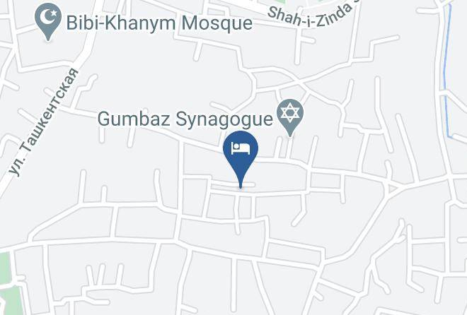 Samarqand - Hotel Legende Maps