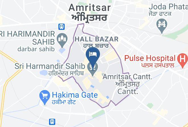 Amritsar - Hotel Legolden Maps