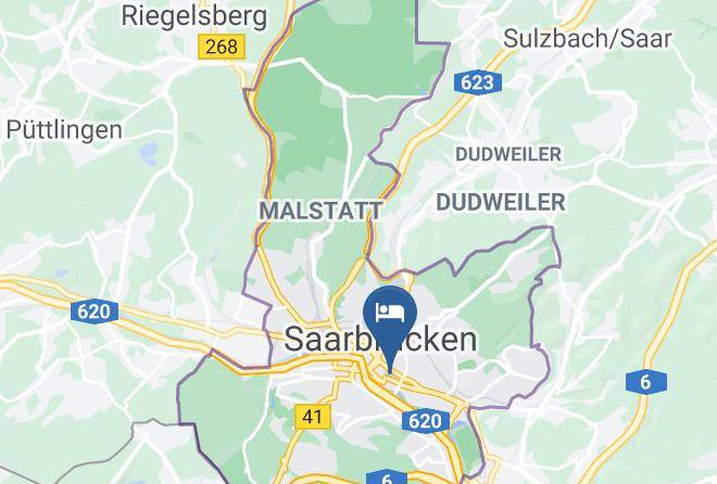 Saarbrucken - Hotel Leidinger Maps