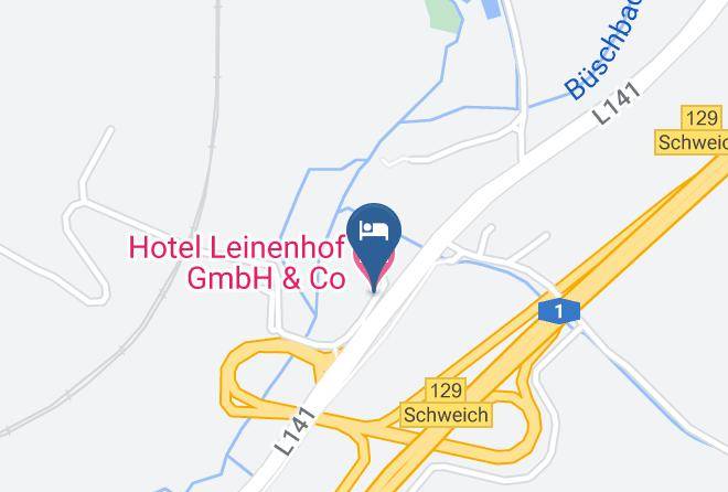 Hotel Leinenhof Gmbh & Co Kg Map