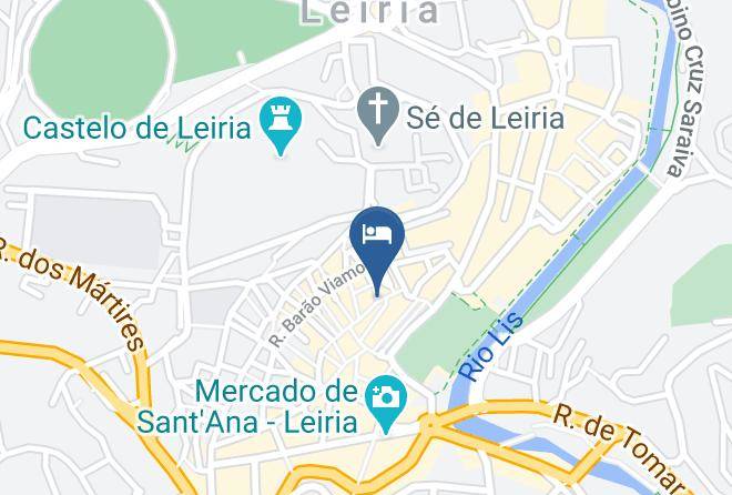 Cortes - Hotel Leiriense Maps
