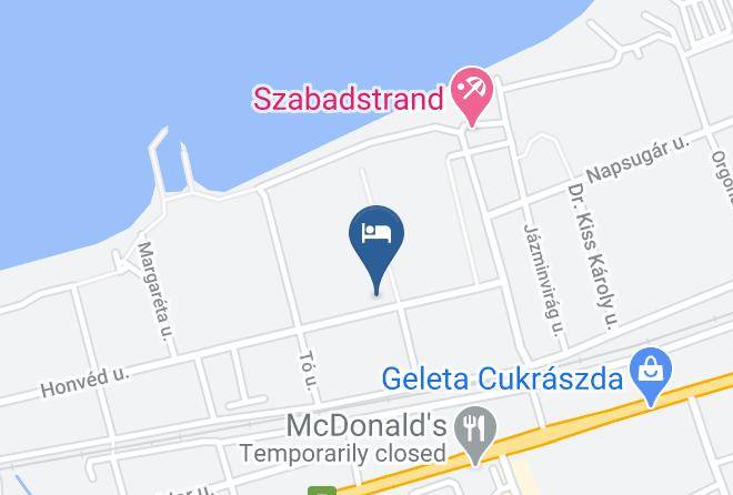 Balatonlelle - Hotel Lelle Maps