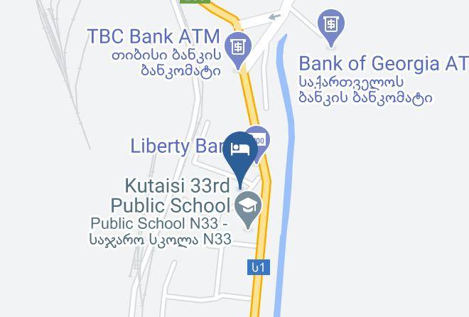 Kutaisi - Hotel Lelo Maps