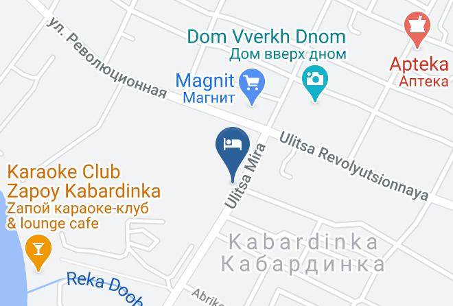 Gelendzhik - Hotel Leman Maps