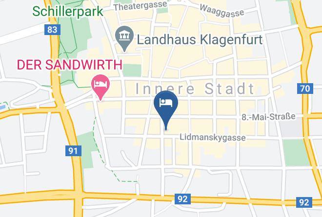 Klagenfurt - Hotel Lemon7 Maps