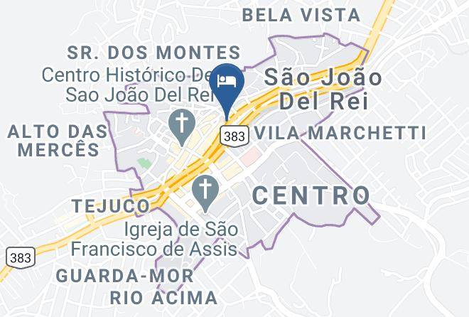 Sao Joao Del Rei - Hotel Lenheiros Maps