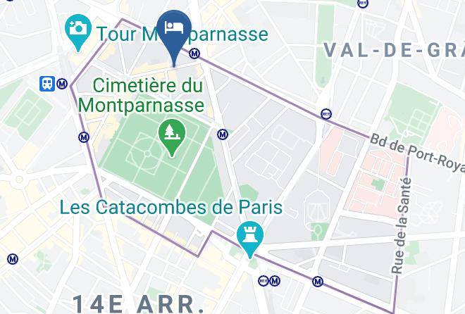 Paris - Hotel Lenox Montparnasse Maps