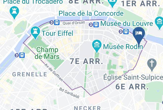 Paris - Hotel Lenox Maps