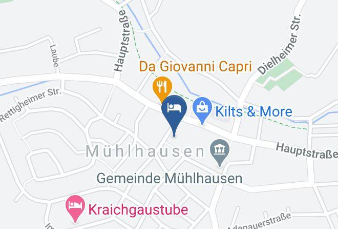 Rhein Neckar Kreis - Hotel Leo Muhlhausen Maps