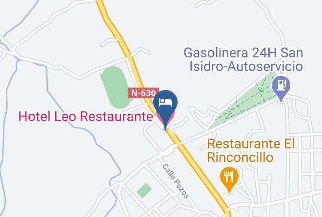 Badajoz - Hotel Leo Restaurante Maps