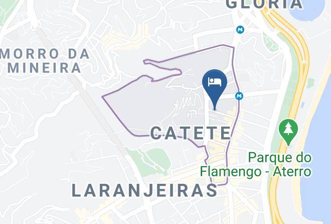 Rio De Janeiro Catete - Hotel Atlantico Urban Maps