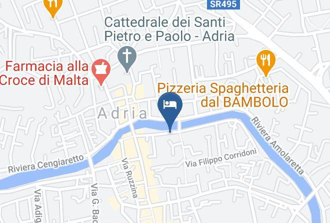 Rovigo - Hotel Leon Bianco Maps