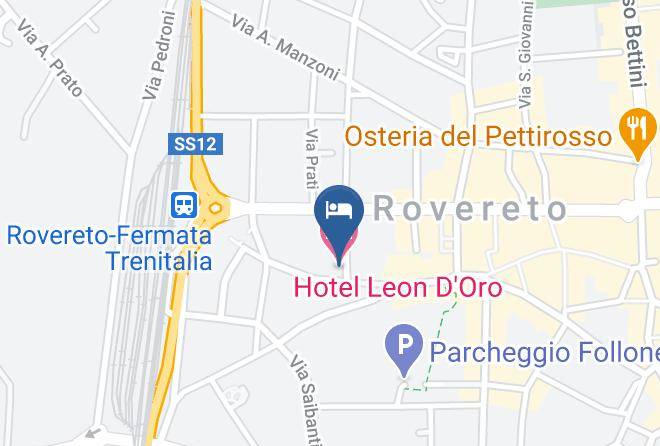 Trento - Hotel Leon D'oro Maps