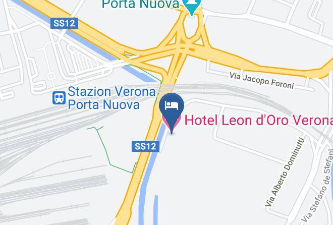 Verona - Hotel Leon D'oro Verona Maps