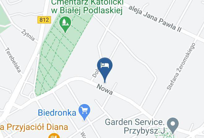 Biala Podlaska - Hotel Leon Maps