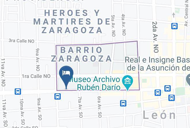 Leon - Hotel Leon Viejo Maps