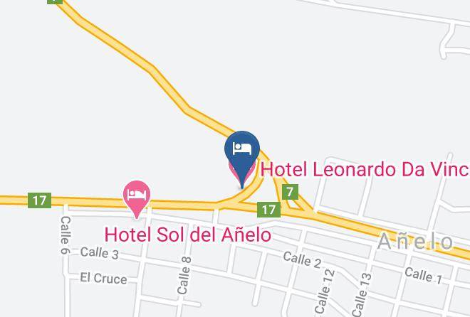 Anelo - Hotel Leonardo Da Vinci Maps