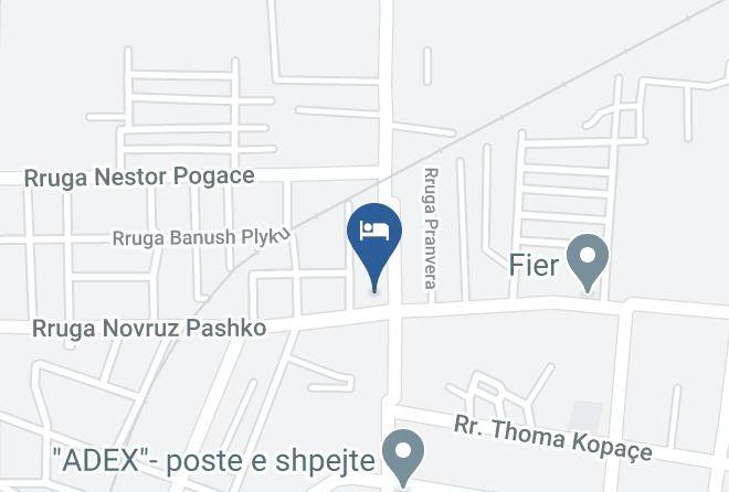 Fier - Hotel Leone Maps