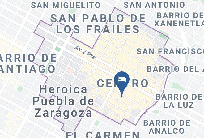 Heroica Puebla De Zaragoza Puebla - Hotel Leones Puebla Maps