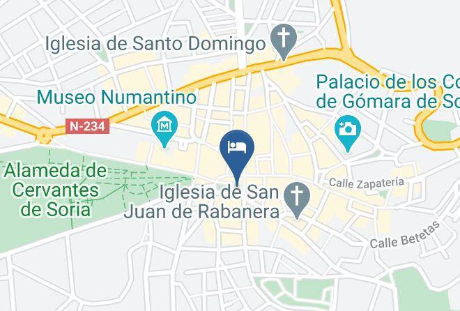 Soria - Hotel Leonor Centro Maps