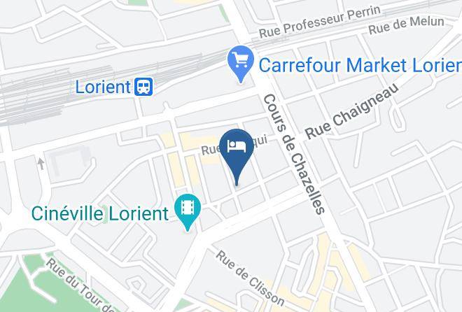 Morbihan - Hotel Leopol Lorient Maps