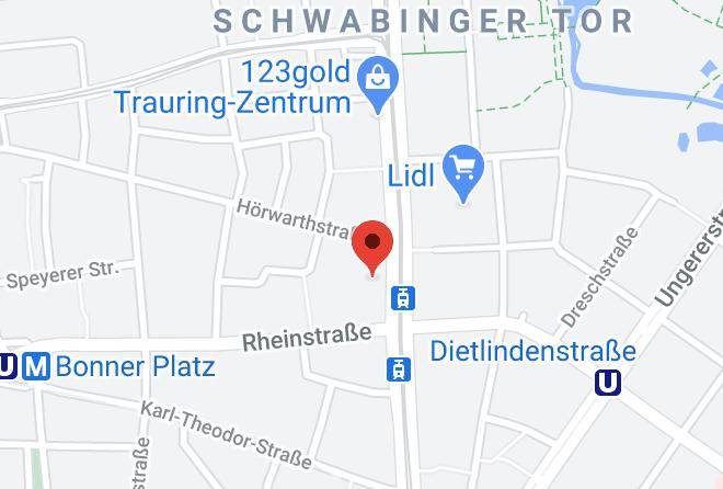 Munich District - Hotel Leopold Maps
