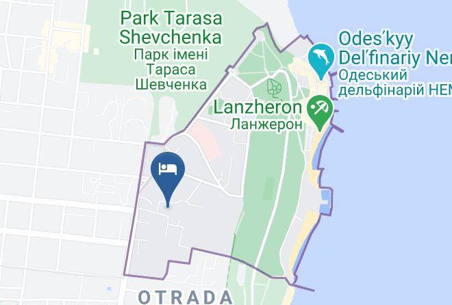 Odesa - Hotel Lermontovskyi Maps