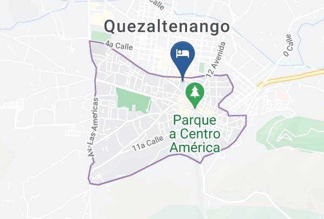 Quetzaltenango - Hotel Lerri Colonial Maps