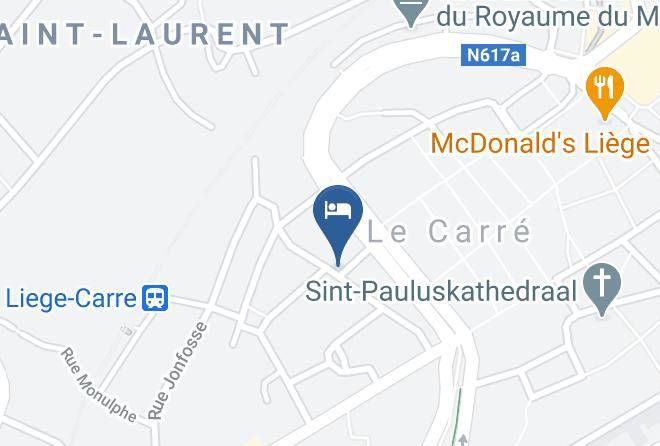 Liege - Hotel Les Acteurs Maps