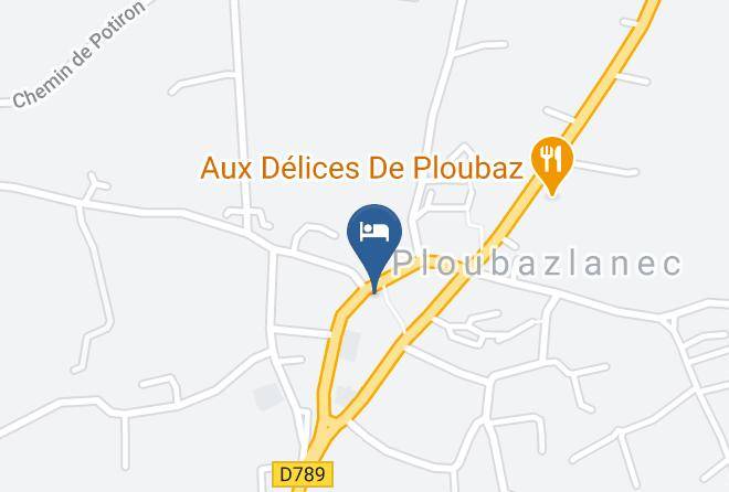 Cotes D Armor - Hotel Les Agapanthes Maps