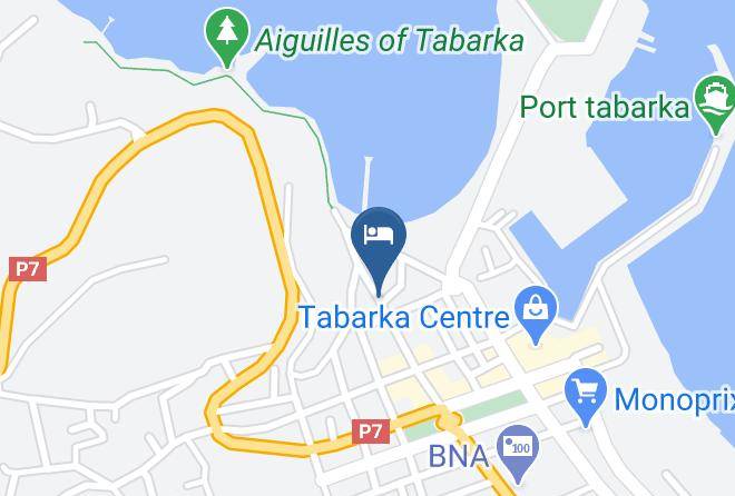 Tunisia - Hotel Les Aiguilles Maps