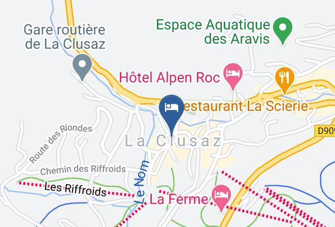 Haute Savoie - Hotel Les Airelles Maps