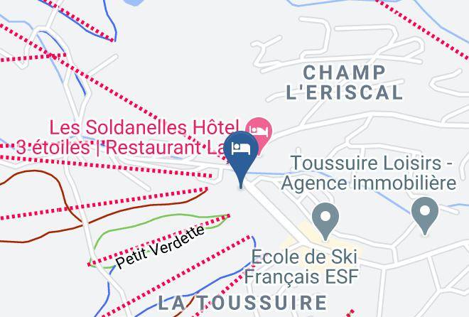 Savoie - Hotel Les Airelles Maps