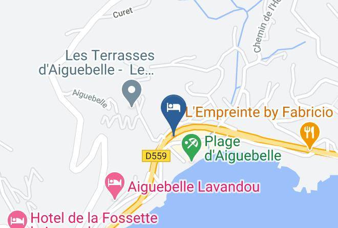 Hotel Les Alcyons Map