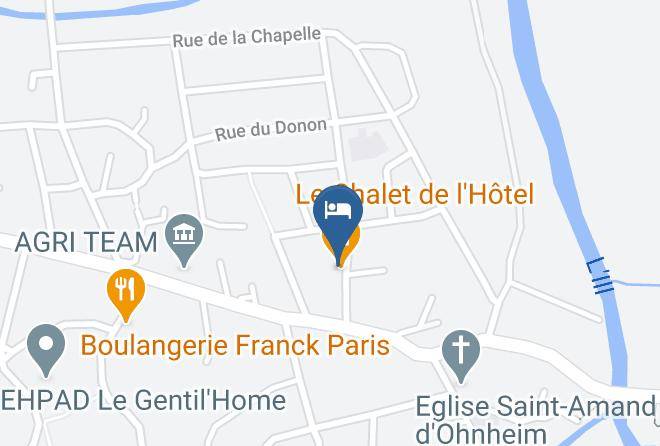 Bas Rhin - Hotel Les Alizes Maps