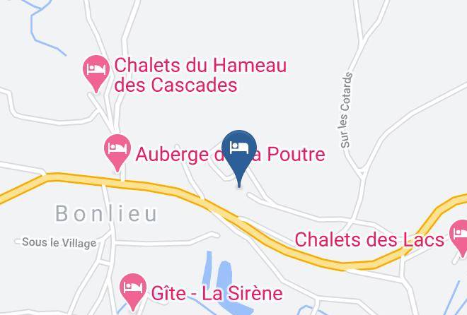 Jura - Hotel Les Alpages Maps