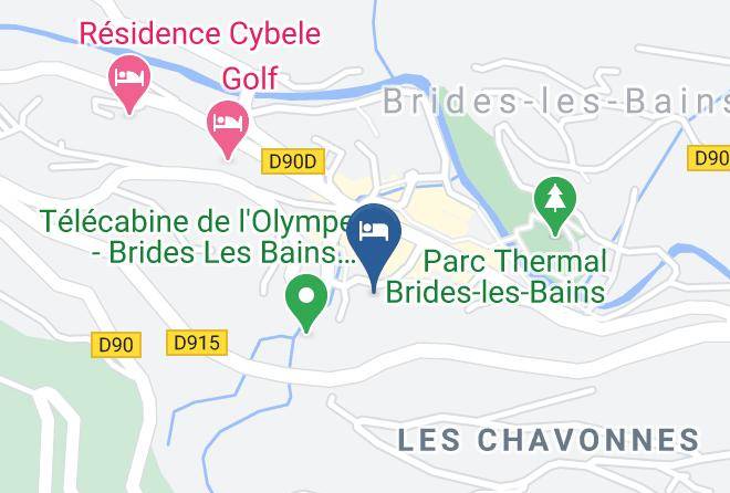 Savoie - Hotel Les Alpes Maps