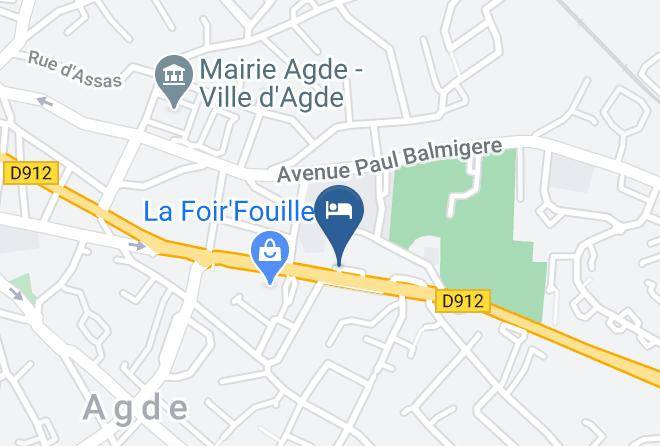 Herault - Hotel Les Amandiers Maps